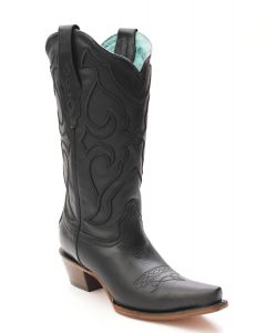 Schwarze Western Damen Z5072 Corral Boots 