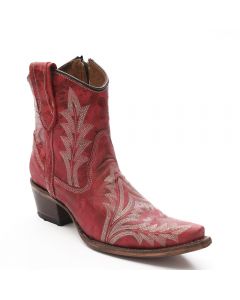 Red Cowgirl Boots Corral 5704