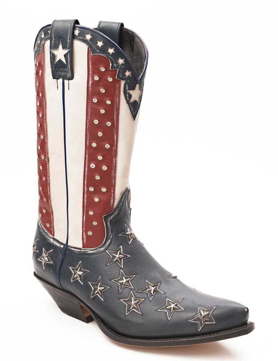 USA Western Boots Sendra 19181 Stars and Stripes