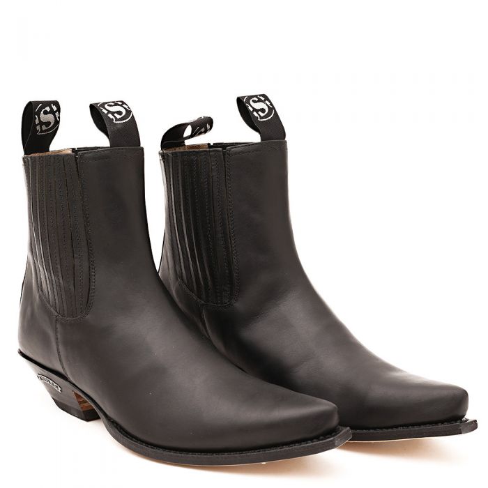 Sendra Ankle Boots 1692 Pull Negro